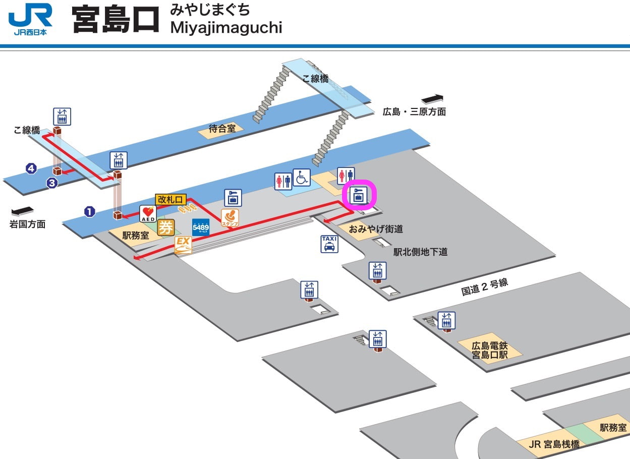 厳島神社（宮島）付近のコインロッカー・手荷物預かり場所一覧 | 厳島神社-御朱印